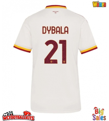 AS Roma Paulo Dybala #21 Replica Away Stadium Shirt for Women 2026-27 Short Sleeve